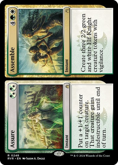 Assure / Assemble (Ravnica Remastered) Light Play