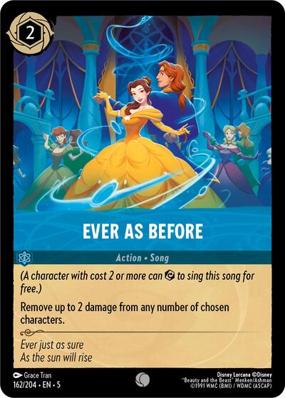 Ever as Before (Shimmering Skies) Near Mint Cold Foil