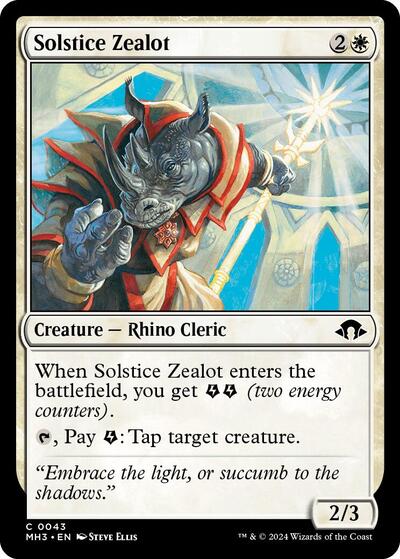 Solstice Zealot (Modern Horizons 3) Near Mint