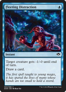 Fleeting Distraction (Duel Decks: Speed vs Cunning) Medium Play