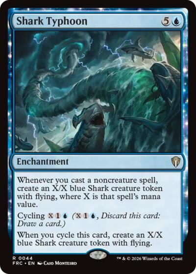Shark Typhoon (Commander: Reality Fracture) Near Mint