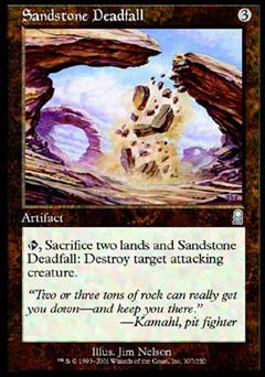 Sandstone Deadfall (Odyssey) Light Play Foil