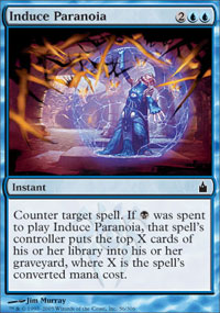 Induce Paranoia (Ravnica) Near Mint Foil