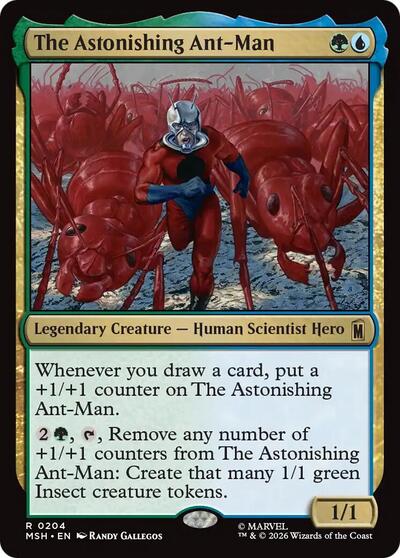 The Astonishing Ant-Man (Marvel Super Heroes) Light Play Foil