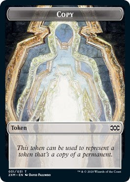 Copy / Ooze Double-sided Token (Double Masters) Medium Play Foil