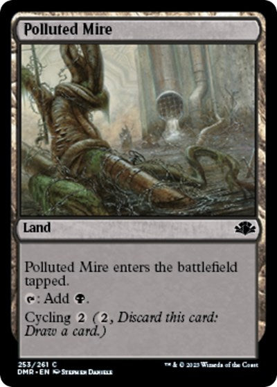 Polluted Mire (Dominaria Remastered) Near Mint Foil