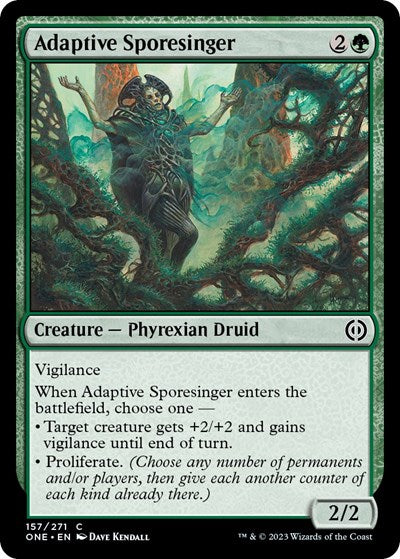 Adaptive Sporesinger (Phyrexia: All Will Be One) Near Mint