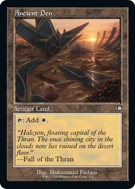 Ancient Den (Commander: The Brothers' War) Light Play