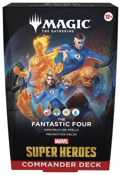Marvel Super Heroes Commander Deck The Fantastic Four|127|0|0.00