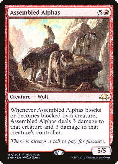 Assembled Alphas (Promos: Unique and Miscellaneous) Light Play Foil