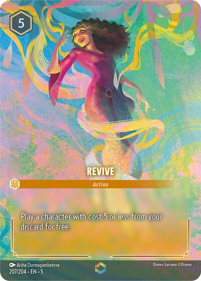 Revive (Enchanted) (Shimmering Skies) Near Mint Holofoil