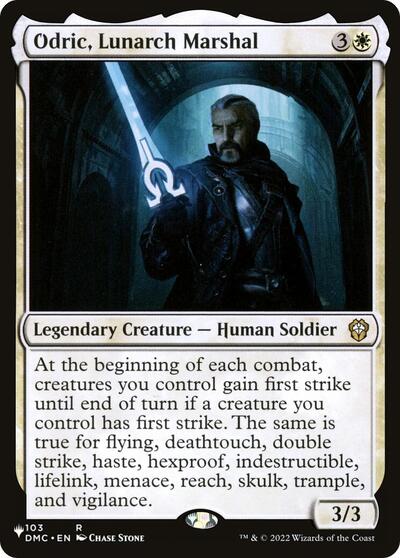 Odric  Lunarch Marshal  DMC|1|0|0.00