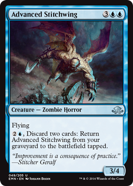 Advanced Stitchwing (Eldritch Moon) Medium Play Foil