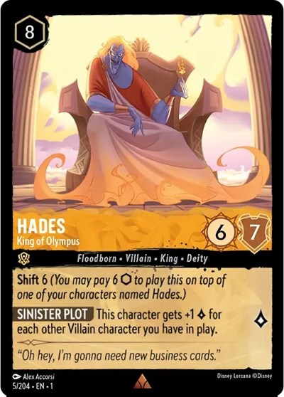 Hades - King of Olympus (The First Chapter) Near Mint