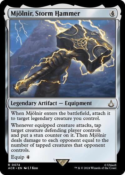 Mjolnir, Storm Hammer (Universes Beyond: Assassin's Creed) Medium Play