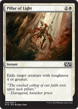Pillar of Light (Magic 2015 Core Set) Medium Play