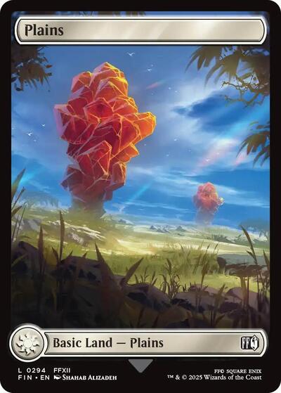 Plains (0294) (Universes Beyond: FINAL FANTASY) Light Play Foil
