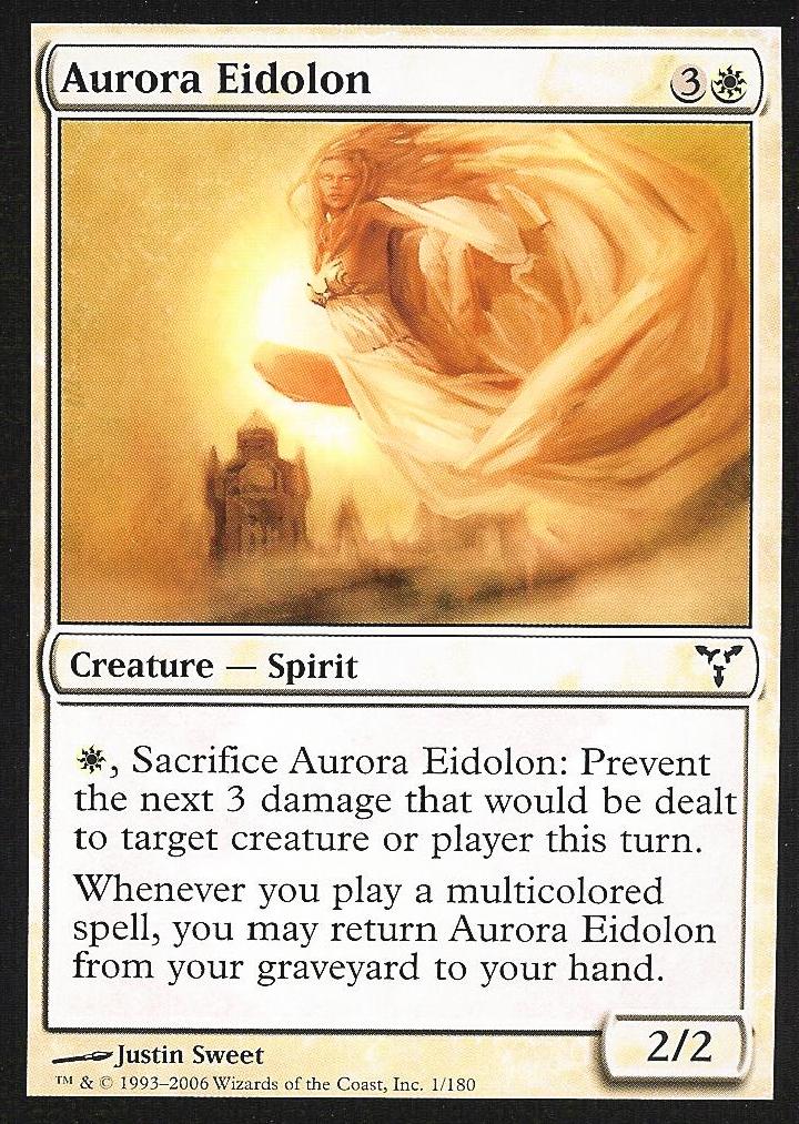 Aurora Eidolon (Dissension) Light Play Foil