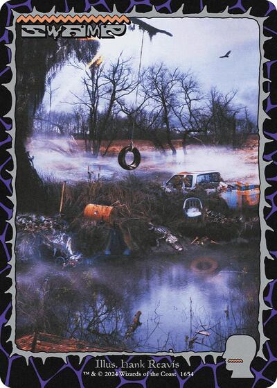 Swamp (1654) (Secret Lair) Light Play