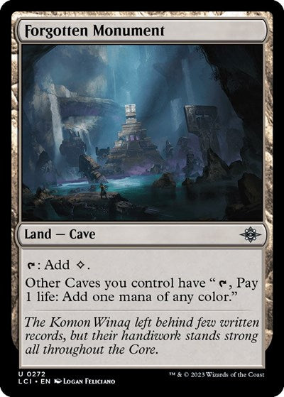 Forgotten Monument (The Lost Caverns of Ixalan) Light Play