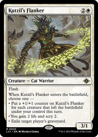 Kutzil's Flanker (The Lost Caverns of Ixalan) Near Mint Foil