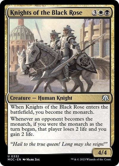 Knights of the Black Rose (Commander: March of the Machine) Near Mint