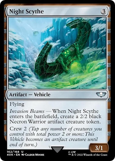 Night Scythe (Surge Foil) (Universes Beyond: Warhammer 40K) Light Play Foil