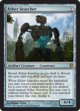 Aether Searcher (Conspiracy) Light Play Foil