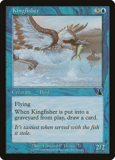 Kingfisher (Urza's Destiny) Light Play Foil