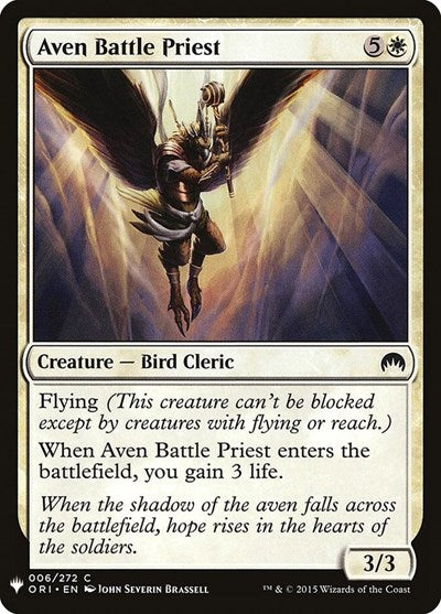 Aven Battle Priest|1|0|0.00