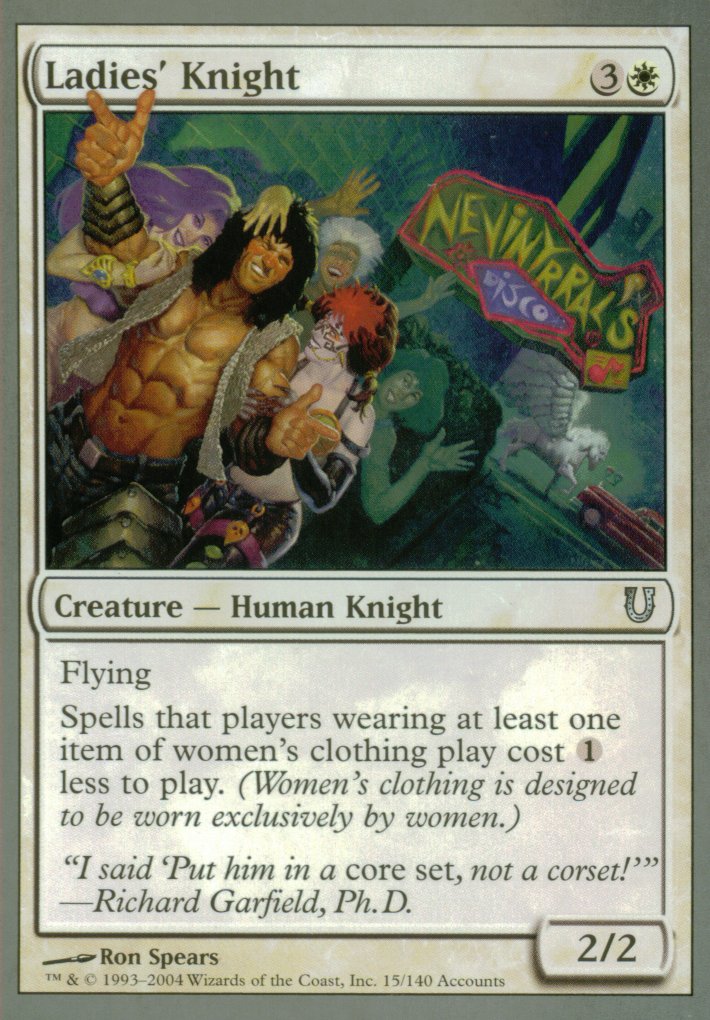 Ladies' Knight (Unhinged) Near Mint