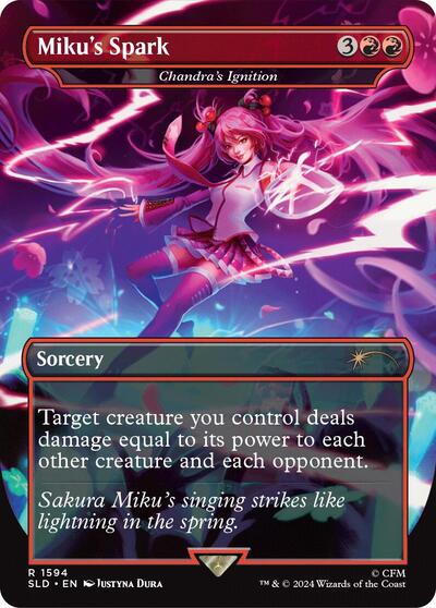 Miku's Spark - Chandra's Ignition (Secret Lair) Medium Play