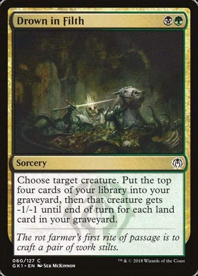 Drown in Filth (Guilds of Ravnica: Guild Kits) Near Mint