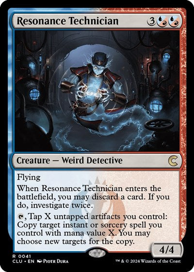 Resonance Technician (Ravnica: Clue Edition) Light Play