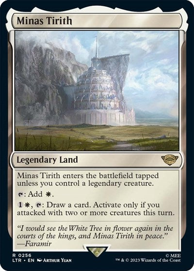 Minas Tirith (Universes Beyond: The Lord of the Rings: Tales of Middle-earth) Near Mint Foil