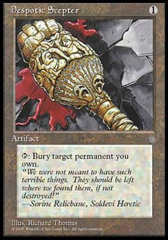 Despotic Scepter (Ice Age) Medium Play