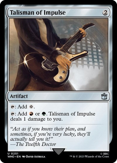 Talisman of Impulse (Universes Beyond: Doctor Who) Light Play Foil