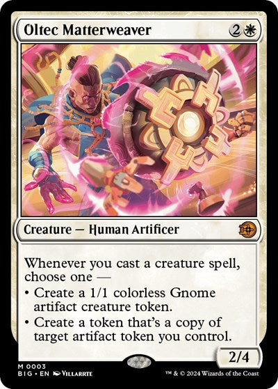 Oltec Matterweaver (Outlaws of Thunder Junction: The Big Score) Light Play Foil