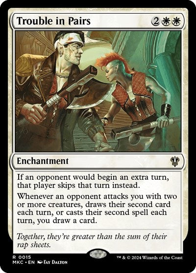 Trouble in Pairs (Commander: Murders at Karlov Manor) Near Mint