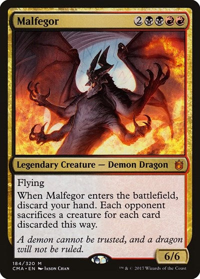 Malfegor (Commander Anthology) Near Mint