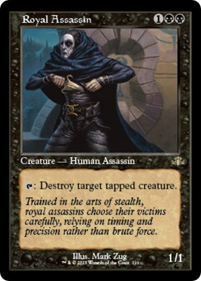 Royal Assassin (Retro Frame) (Dominaria Remastered) Light Play
