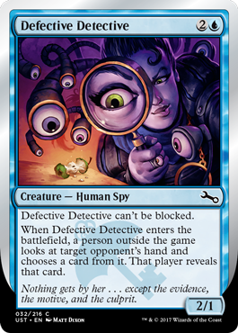 Defective Detective (Unstable) Near Mint