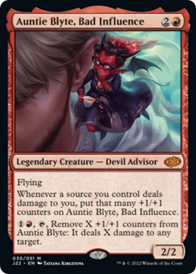 Auntie Blyte, Bad Influence (Jumpstart 2022) Light Play