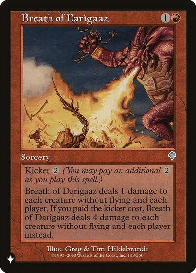 Breath of Darigaaz (The List) Light Play