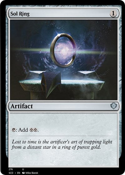 Sol Ring (Commander 2022 Starter Decks) Damaged / Poor