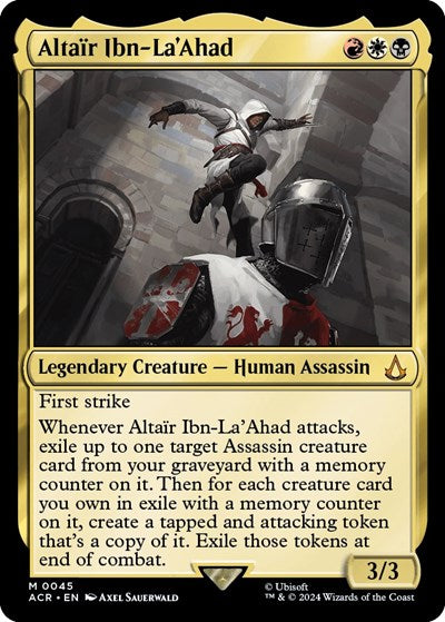 Altair Ibn-La'Ahad (Universes Beyond: Assassin's Creed) Damaged / Poor