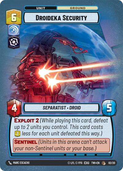 Droideka Security (Twilight of the Republic: Weekly Play Promos) Near Mint