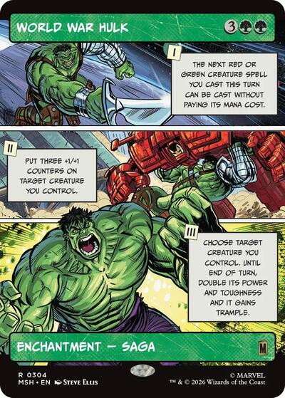World War Hulk  Borderless|1|0|0.00