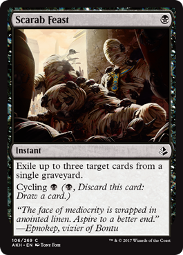 Scarab Feast (Amonkhet) Near Mint Foil