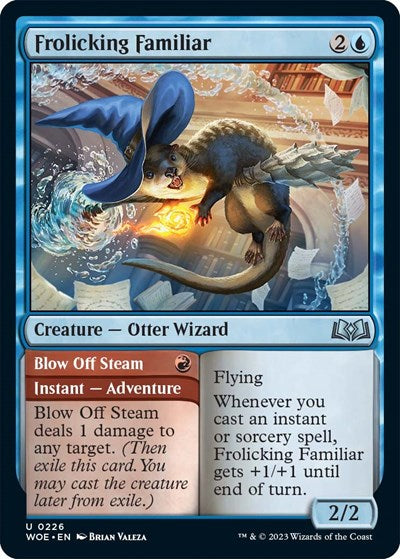 Frolicking Familiar (Wilds of Eldraine) Light Play
